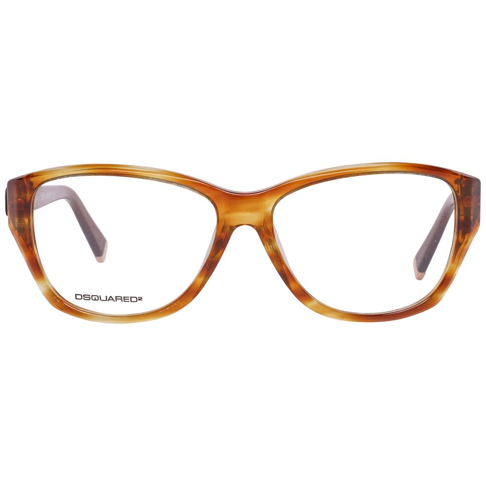 Braune Brillengestelle aus Kunststoff von DSQUARED2