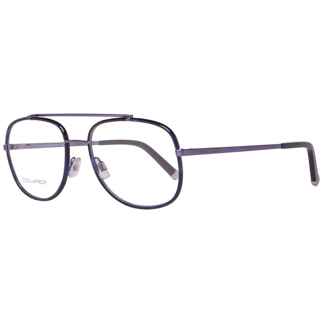 Blue Metal Glasses (Frames)GLASSES DSQUARED2 MAN DQ5073-092-53 (Lens/Bridge/Temple) 53/17/140 mm.Material: METAL.Colour: BLUE.Measures (Lens/Bridge/Temple): 53/17/140mm..Category S3- The Rise-System Ventilation System Double-Sycle-Protection Anti-Protecti