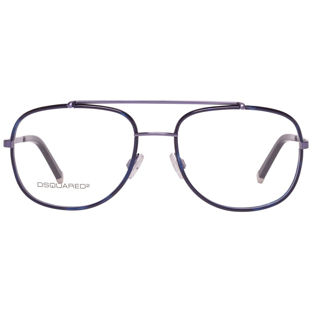 Blue Metal Glasses (Frames)GLASSES DSQUARED2 MAN DQ5073-092-53 (Lens/Bridge/Temple) 53/17/140 mm.Material: METAL.Colour: BLUE.Measures (Lens/Bridge/Temple): 53/17/140mm..Category S3- The Rise-System Ventilation System Double-Sycle-Protection Anti-Protecti