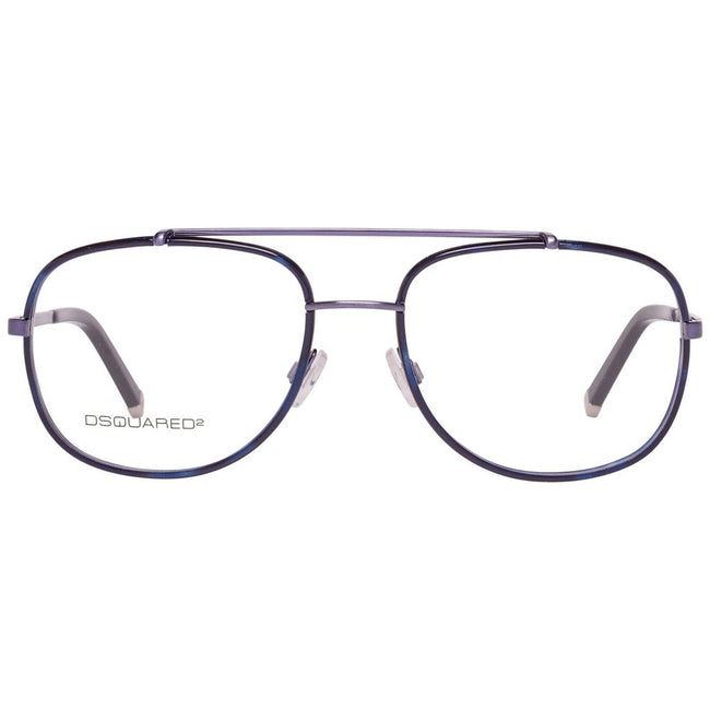 Blue Metal Glasses (Frames)GLASSES DSQUARED2 MAN DQ5073-092-53 (Lens/Bridge/Temple) 53/17/140 mm.Material: METAL.Colour: BLUE.Measures (Lens/Bridge/Temple): 53/17/140mm..Category S3- The Rise-System Ventilation System Double-Sycle-Protection Anti-Protecti