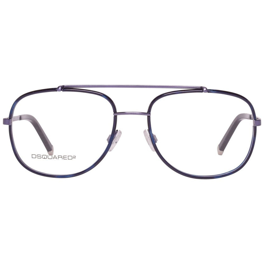 Blue Metal Glasses (Frames)GLASSES DSQUARED2 MAN DQ5073-092-53 (Lens/Bridge/Temple) 53/17/140 mm.Material: METAL.Colour: BLUE.Measures (Lens/Bridge/Temple): 53/17/140mm..Category S3- The Rise-System Ventilation System Double-Sycle-Protection Anti-Protecti