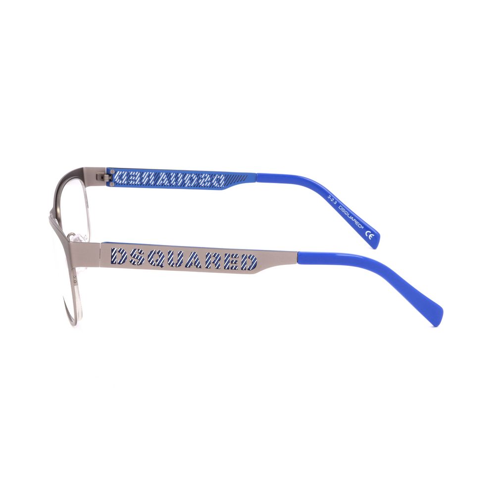 Silver Metal Glasses (Frames)GLASSES DSQUARED2 MAN DQ5097-015-54 (Lens/Bridge/Temple) 54/17/140 mm.Material: METAL.Colour: SILVER.Measures (Lens/Bridge/Temple): 54/17/140mm..Silver Metal Glasses (Frames)${tagsDsquared²Aulae Silver Metal Glasses (Frames) D