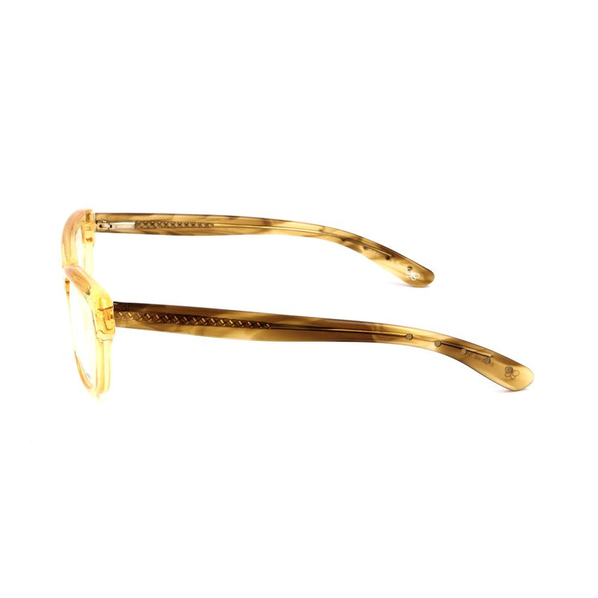 Orange Acetate Glasses (Frames)GLASSES BOTTEGA VENETA WOMAN BV205446 (Lens/Bridge/Temple) 52/15/140 mm.Material: ACETATE.Colour: HONEY HAVANA.Measures (Lens/Bridge/Temple): 52/15/140mm..Orange Acetate Glasses (Frames)${tagsBottega VenetaAulae Orange Aceta