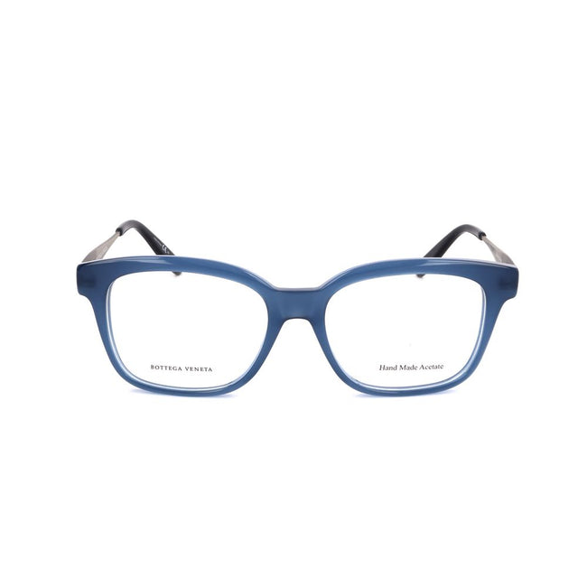 Bicolor Acetate Glasses (Frames)GLASSES BOTTEGA VENETA WOMAN BV242F2G (Lens/Bridge/Temple) 51/17/140 mm.Material: ACETATE.Colour: BLUE AND MATTE SILVER.Measures (Lens/Bridge/Temple): 51/17/140mm..Bicolor Acetate Glasses (Frames)${tagsBottega VenetaAulae B