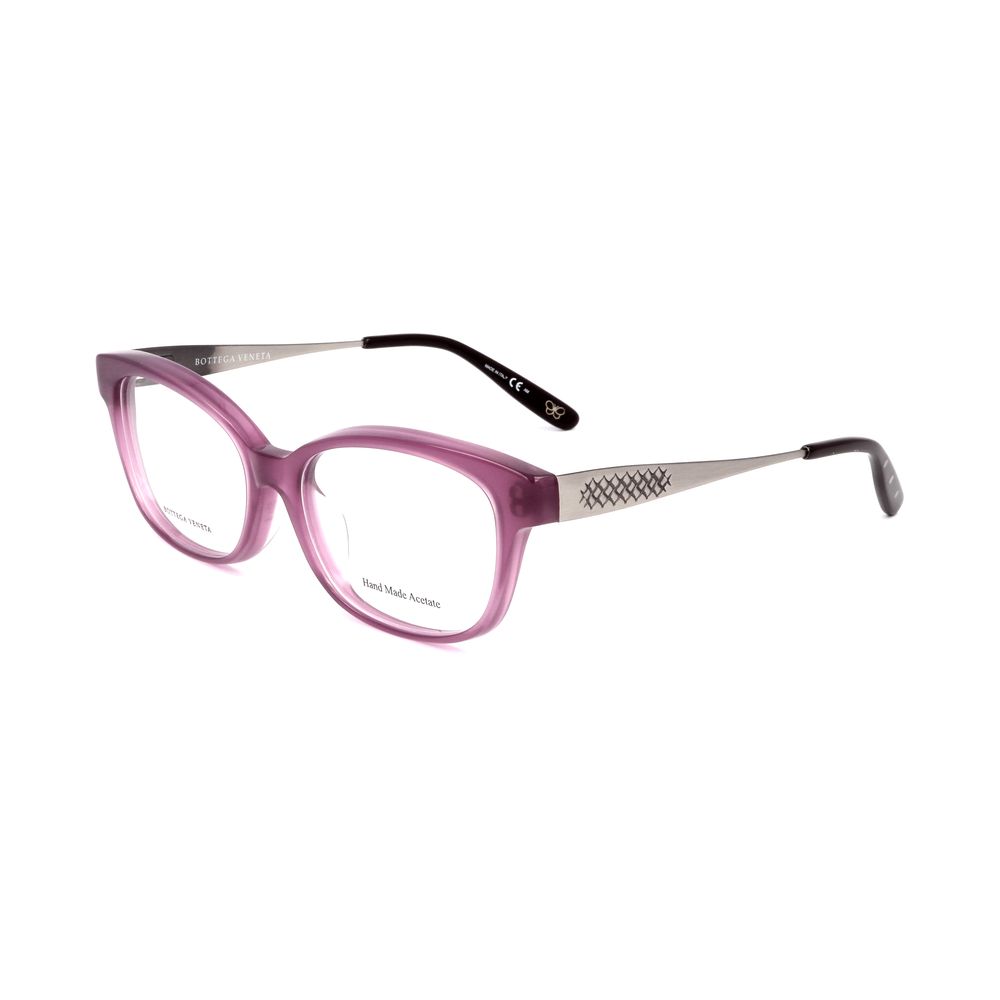 Silver and Purple Synthetic Glasses Frames Bicolor