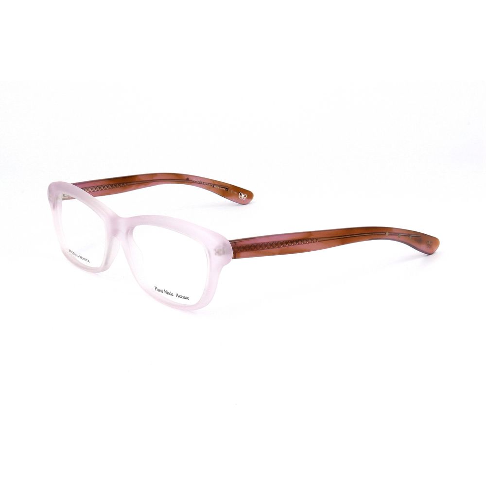 Bicolor Acetate Glasses (Frames)GLASSES BOTTEGA VENETA WOMAN BV205449 (Lens/Bridge/Temple) 52/15/140 mm.Material: ACETATE.Colour: LILAC HAVANA PINK.Measures (Lens/Bridge/Temple): 52/15/140mm..Bicolor Acetate Glasses (Frames)${tagsBottega VenetaAulae Bicol