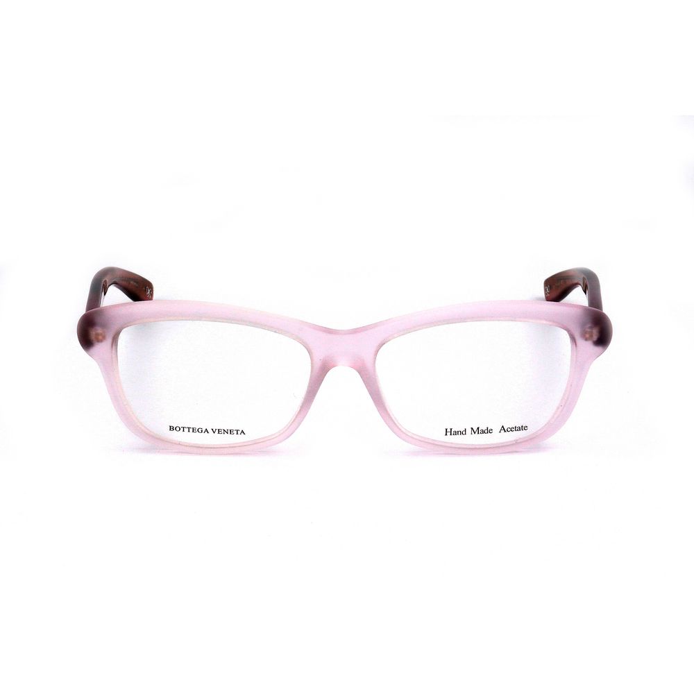 Bicolor Acetate Glasses (Frames)GLASSES BOTTEGA VENETA WOMAN BV205449 (Lens/Bridge/Temple) 52/15/140 mm.Material: ACETATE.Colour: LILAC HAVANA PINK.Measures (Lens/Bridge/Temple): 52/15/140mm..Bicolor Acetate Glasses (Frames)${tagsBottega VenetaAulae Bicol