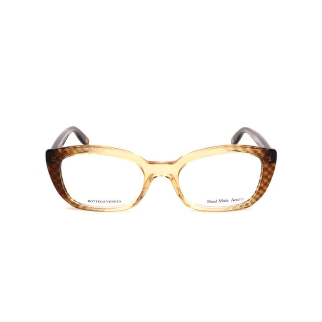 Bicolor Acetate Glasses (Frames)GLASSES BOTTEGA VENETA WOMAN BV236SJ9 (Lens/Bridge/Temple) 50/19/140 mm.Material: ACETATE.Colour: BROWN AND DOTTED.Measures (Lens/Bridge/Temple): 50/19/140mm..Bicolor Acetate Glasses (Frames)${tagsBottega VenetaAulae Bicolo