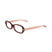 Bicolor Plastic Glasses (Frames)GLASSES BOTTEGA VENETA WOMAN BV602JEAE (Lens/Bridge/Temple) 51/16/ mm.Material: PLASTIC.Colour: TRANSPARENT PINK BURGUNDY.Measures (Lens/Bridge/Temple): 51/16/mm..Bicolor Plastic Glasses (Frames)${tagsBottega VenetaAulae Bi
