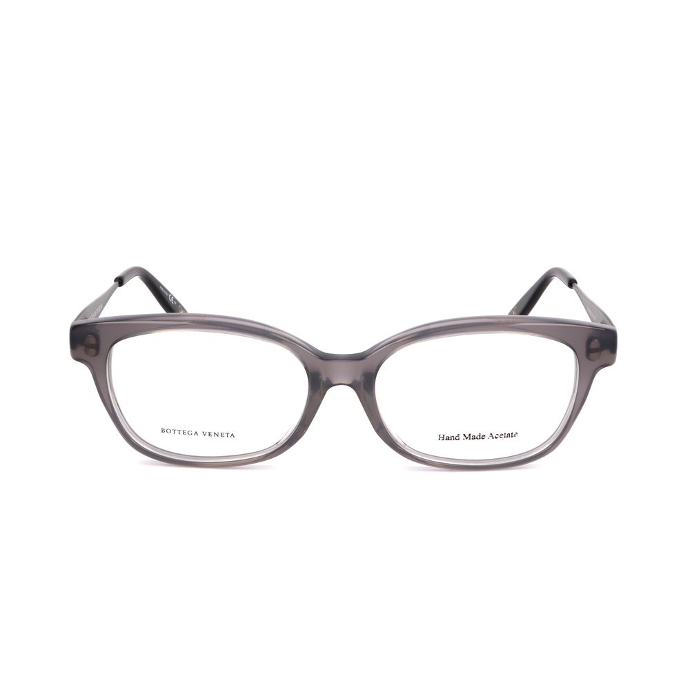 Bicolor Plastic Glasses (Frames)GLASSES BOTTEGA VENETA WOMAN BV602JF26 (Lens/Bridge/Temple) 53/16/ mm.Material: PLASTIC.Colour: GRAY AND BLACK MATT.Measures (Lens/Bridge/Temple): 53/16/mm..Bicolor Plastic Glasses (Frames)${tagsBottega VenetaAulae Bicolor