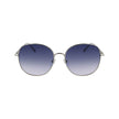 Gold Metal SunglassesSUNGLASSES LONGCHAMP WOMAN LO118S-729 (Lens/Bridge/Temple) 59/18/140 mm.Material: METAL.Colour: GOLDEN.Measures (Lens/Bridge/Temple): 59/18/140mm.GRADIENT BLUE.UV FILTER 2Gold Metal Sunglasses${tagsLongchampAulae Gold Metal Sunglasses