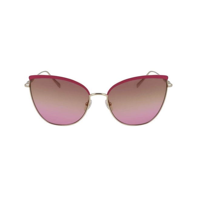 Gold Metal SunglassesSUNGLASSES LONGCHAMP WOMAN LO130S-716 (Lens/Bridge/Temple) 60/16/140 mm.Material: METAL.Colour: GOLDEN.Measures (Lens/Bridge/Temple): 60/16/140mm.PINK GRADIENT BROWN.UV FILTER 1Gold Metal Sunglasses${tagsLongchampAulae Gold Metal Sung