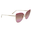 Gold Metal SunglassesSUNGLASSES LONGCHAMP WOMAN LO130S-716 (Lens/Bridge/Temple) 60/16/140 mm.Material: METAL.Colour: GOLDEN.Measures (Lens/Bridge/Temple): 60/16/140mm.PINK GRADIENT BROWN.UV FILTER 1Gold Metal Sunglasses${tagsLongchampAulae Gold Metal Sung