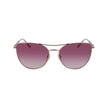 Rose Gold Metal SunglassesSUNGLASSES LONGCHAMP WOMAN LO134S-770 (Lens/Bridge/Temple) 58/17/140 mm.Material: METAL.Colour: PINK GOLD.Measures (Lens/Bridge/Temple): 58/17/140mm.LILAC.Filter 2Rose Gold Metal Sunglasses${tagsLongchampAulae Rose Gold Metal Sun