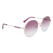 Gold Metal SunglassesSUNGLASSES LONGCHAMP WOMAN LO143S-773 (Lens/Bridge/Temple) 58/19/140 mm.Material: METAL.Colour: GOLDEN.Measures (Lens/Bridge/Temple): 58/19/140mm.GRADIENT PINK.UV FILTER 2Gold Metal Sunglasses${tagsLongchampAulae Gold Metal Sunglasses