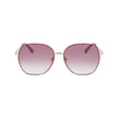 Red Metal SunglassesSUNGLASSES LONGCHAMP WOMAN LO151S-604 (Lens/Bridge/Temple) 60/16/145 mm.Material: METAL.Colour: RED.Measures (Lens/Bridge/Temple): 60/16/145mm.GRADIENT RED.UV FILTER 2Red Metal Sunglasses${tagsLongchampAulae Red Metal Sunglasses Longch