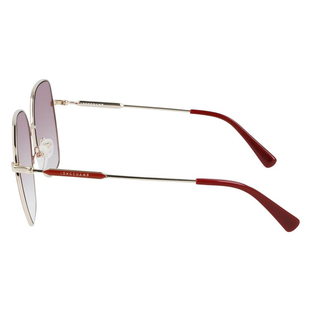Red Metal SunglassesSUNGLASSES LONGCHAMP WOMAN LO151S-604 (Lens/Bridge/Temple) 60/16/145 mm.Material: METAL.Colour: RED.Measures (Lens/Bridge/Temple): 60/16/145mm.GRADIENT RED.UV FILTER 2Red Metal Sunglasses${tagsLongchampAulae Red Metal Sunglasses Longch