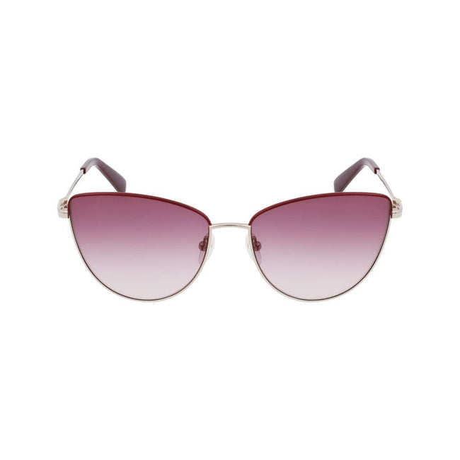 Gold Metal SunglassesSUNGLASSES LONGCHAMP WOMAN LO152S-721 (Lens/Bridge/Temple) 58/16/140 mm.Material: METAL.Colour: GOLDEN.Measures (Lens/Bridge/Temple): 58/16/140mm.GRADIENT RED.UV FILTER 2Gold Metal Sunglasses${tagsLongchampAulae Gold Metal Sunglasses