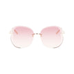 Rose Gold Metal SunglassesSUNGLASSES LONGCHAMP WOMAN LO160S716 (Lens/Bridge/Temple) 65/17/140 mm.Material: METAL.Colour: .Measures (Lens/Bridge/Temple): 65/17/140mm.GRADIENT PINK.UV FILTER 1Rose Gold Metal Sunglasses${tagsLongchampAulae Rose Gold Metal Su