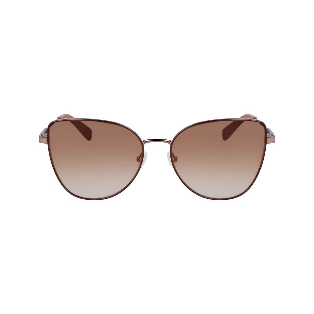 Gold Metal SunglassesSUNGLASSES LONGCHAMP WOMEN LO165S-734 (Lens/Bridge/Temple) 60/17/140 mm.Material: METAL.Colour: GOLDEN.Measures (Lens/Bridge/Temple): 60/17/140mm.BROWN.Filter 2Gold Metal Sunglasses${tagsLongchampAulae Gold Metal Sunglasses LongchampA