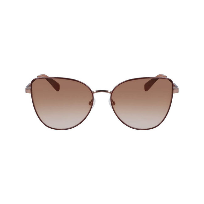 Gold Metal SunglassesSUNGLASSES LONGCHAMP WOMEN LO165S-734 (Lens/Bridge/Temple) 60/17/140 mm.Material: METAL.Colour: GOLDEN.Measures (Lens/Bridge/Temple): 60/17/140mm.BROWN.Filter 2Gold Metal Sunglasses${tagsLongchampAulae Gold Metal Sunglasses LongchampA