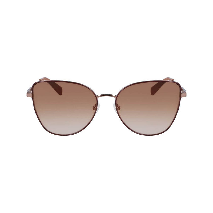 Gold Metal SunglassesSUNGLASSES LONGCHAMP WOMEN LO165S-734 (Lens/Bridge/Temple) 60/17/140 mm.Material: METAL.Colour: GOLDEN.Measures (Lens/Bridge/Temple): 60/17/140mm.BROWN.Filter 2Gold Metal Sunglasses${tagsLongchampAulae Gold Metal Sunglasses LongchampA