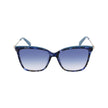 Blue Acetate SunglassesSUNGLASSES LONGCHAMP WOMAN LO683S-420 (Lens/Bridge/Temple) 56/15/140 mm.Material: ACETATE.Colour: BLUE.Measures (Lens/Bridge/Temple): 56/15/140mm.BLUE.FILTER 2Blue Acetate Sunglasses${tagsLongchampAulae Blue Acetate Sunglasses Longc