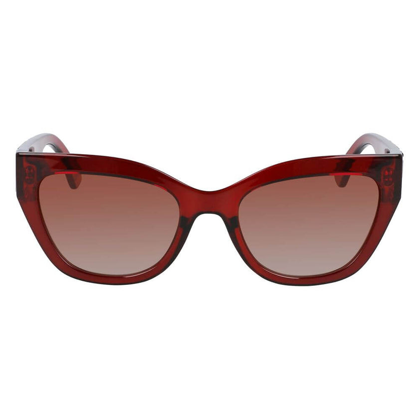 Red Injected SunglassesSUNGLASSES LONGCHAMP WOMAN LO691S602 (Lens/Bridge/Temple) 55/20/140 mm.Material: INJECTED.Colour: RED.Measures (Lens/Bridge/Temple): 55/20/140mm.Gradient red.UV filter 2Red Injected Sunglasses${tagsLongchampAulae Red Injected Sungla