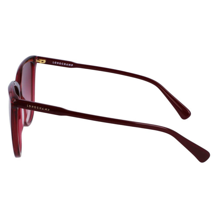 Red Acetate SunglassesSUNGLASSES LONGCHAMP WOMEN LO718S-601 (Lens/Bridge/Temple) 56/16/140 mm.Material: ACETATE.Colour: RED.Measures (Lens/Bridge/Temple): 56/16/140mm.RED.CATEGORY-3Red Acetate Sunglasses${tagsLongchampAulae Red Acetate Sunglasses Longcham