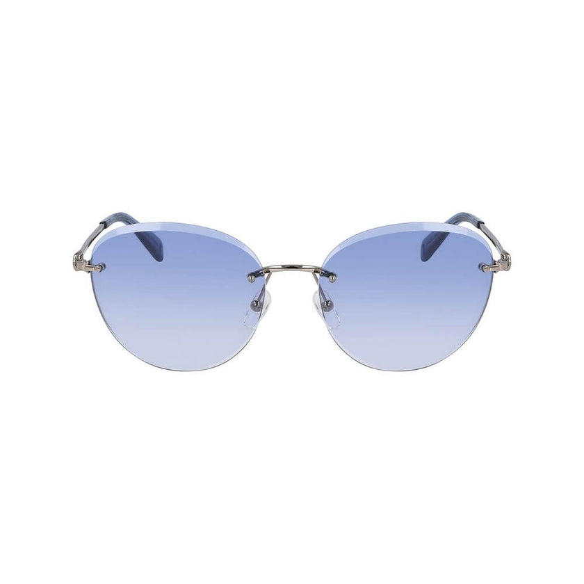 Bicolor Metal SunglassesSUNGLASSES LONGCHAMP WOMAN LO128S-719 (Lens/Bridge/Temple) 58/18/140 mm.Material: METAL.Colour: GOLD-BLUE.Measures (Lens/Bridge/Temple): 58/18/140mm.BLUE.FILTER 1Bicolor Metal Sunglasses${tagsLongchampAulae Bicolor Metal Sunglasses