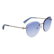 Bicolor Metal SunglassesSUNGLASSES LONGCHAMP WOMAN LO128S-719 (Lens/Bridge/Temple) 58/18/140 mm.Material: METAL.Colour: GOLD-BLUE.Measures (Lens/Bridge/Temple): 58/18/140mm.BLUE.FILTER 1Bicolor Metal Sunglasses${tagsLongchampAulae Bicolor Metal Sunglasses