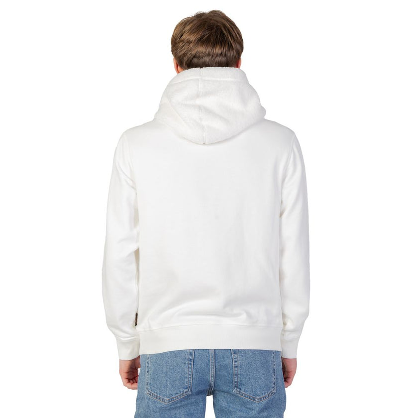 Cream Cotton HoodyThe Boss Weteddy 50501378 men’s hoodie is the perfect blend of modern style and everyday comfort. Made from 100% high-quality cotton, this hoodie offers softness and breathability, making it suitable for any season. It features a regular