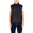 Black Polyester Sleveless JacketThe Boss V_Thor 2 10262007 01 50514762 men’s sleeveless vest is the perfect choice for those seeking a modern and functional style. Made from 100% polyester, this garment offers lightness, durability, and comfort throughout