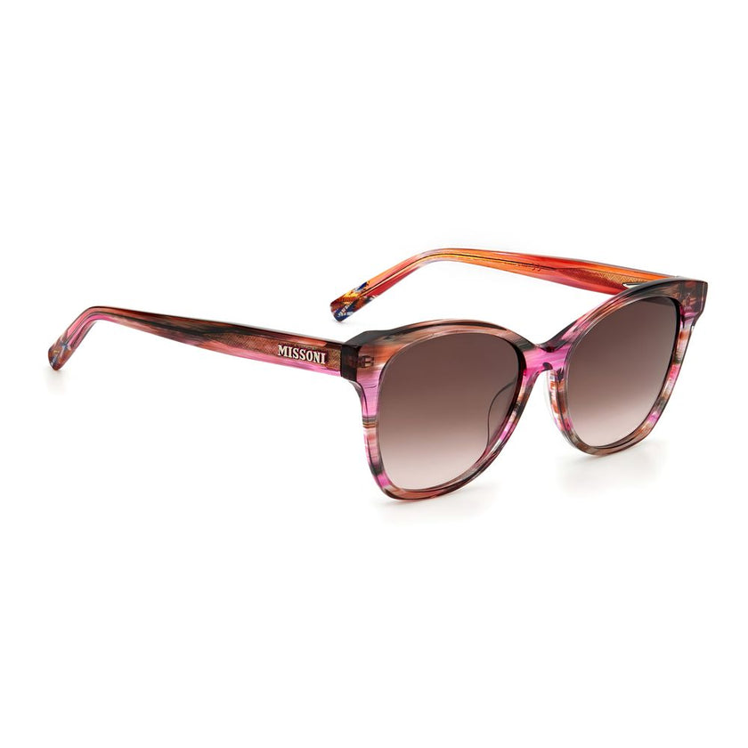 Multicolor Acetate SunglassesSUNGLASSES MISSONI WOMEN MIS0007S8CCHA (Lens/Bridge/Temple) 54/17/140 mm.Material: ACETATE.Colour: PINK.Measures (Lens/Bridge/Temple): 54/17/140mm.BROWN.Multicolor Acetate Sunglasses${tagsMissoniAulae Multicolor Acetate Sungla