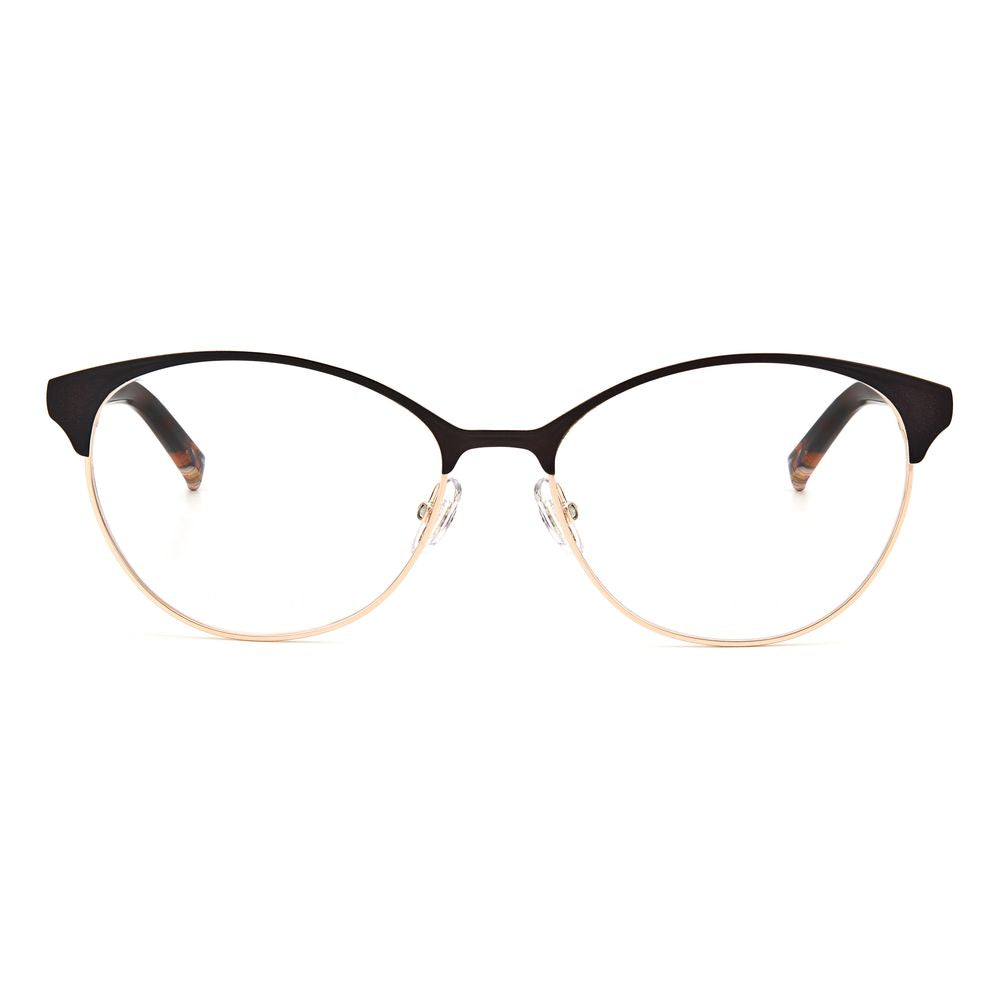Brown Metal Glasses (Frames)GLASSES MISSONI WOMEN MIS-0024-09Q (Lens/Bridge/Temple) 55/16/140 mm.Material: METAL.Colour: Brown.Measures (Lens/Bridge/Temple): 55/16/140mm..Brown Metal Glasses (Frames)${tagsMissoniAulae Brown Metal Glasses (Frames) MissoniA
