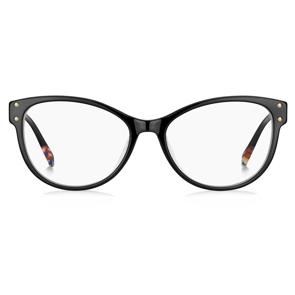 Black Acetate Glasses (Frames)GLASSES MISSONI WOMEN MIS-0027-807 (Lens/Bridge/Temple) 54/17/145 mm.Material: ACETATE.Colour: Black.Measures (Lens/Bridge/Temple): 54/17/145mm..Black Acetate Glasses (Frames)${tagsMissoniAulae Black Acetate Glasses (Frames)