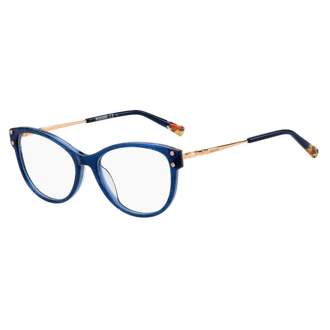 Blue Acetate Glasses (Frames)GLASSES MISSONI WOMEN MIS-0027-PJP (Lens/Bridge/Temple) 54/17/145 mm.Material: ACETATE.Colour: Blue.Measures (Lens/Bridge/Temple): 54/17/145mm..Blue Acetate Glasses (Frames)${tagsMissoniAulae Blue Acetate Glasses (Frames) Miss
