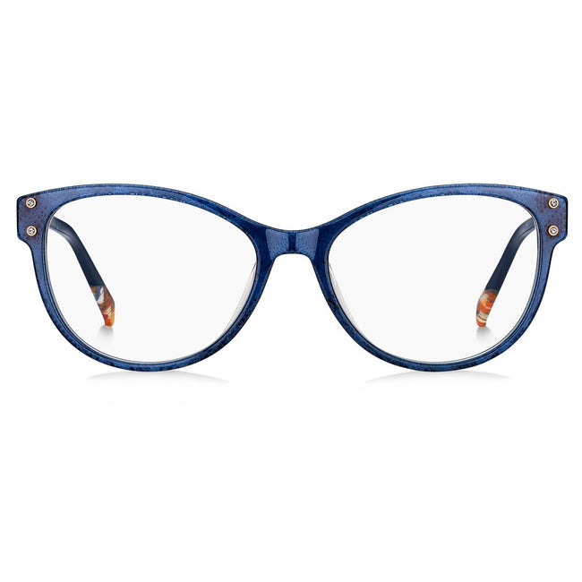 Blue Acetate Glasses (Frames)GLASSES MISSONI WOMEN MIS-0027-PJP (Lens/Bridge/Temple) 54/17/145 mm.Material: ACETATE.Colour: Blue.Measures (Lens/Bridge/Temple): 54/17/145mm..Blue Acetate Glasses (Frames)${tagsMissoniAulae Blue Acetate Glasses (Frames) Miss