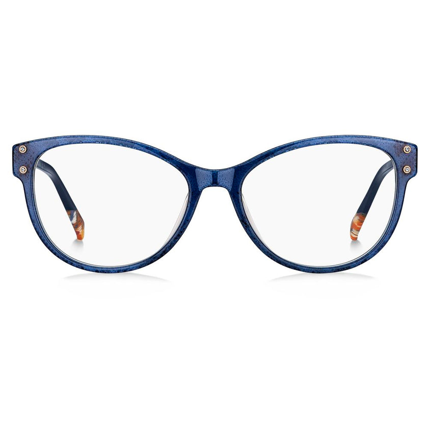 Blue Acetate Glasses (Frames)GLASSES MISSONI WOMEN MIS-0027-PJP (Lens/Bridge/Temple) 54/17/145 mm.Material: ACETATE.Colour: Blue.Measures (Lens/Bridge/Temple): 54/17/145mm..Blue Acetate Glasses (Frames)${tagsMissoniAulae Blue Acetate Glasses (Frames) Miss