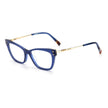 Blue Acetate Glasses (Frames)GLASSES MISSONI WOMEN MIS-0045-PJP (Lens/Bridge/Temple) 52/17/145 mm.Material: ACETATE.Colour: Blue.Measures (Lens/Bridge/Temple): 52/17/145mm..Blue Acetate Glasses (Frames)${tagsMissoniAulae Blue Acetate Glasses (Frames) Miss