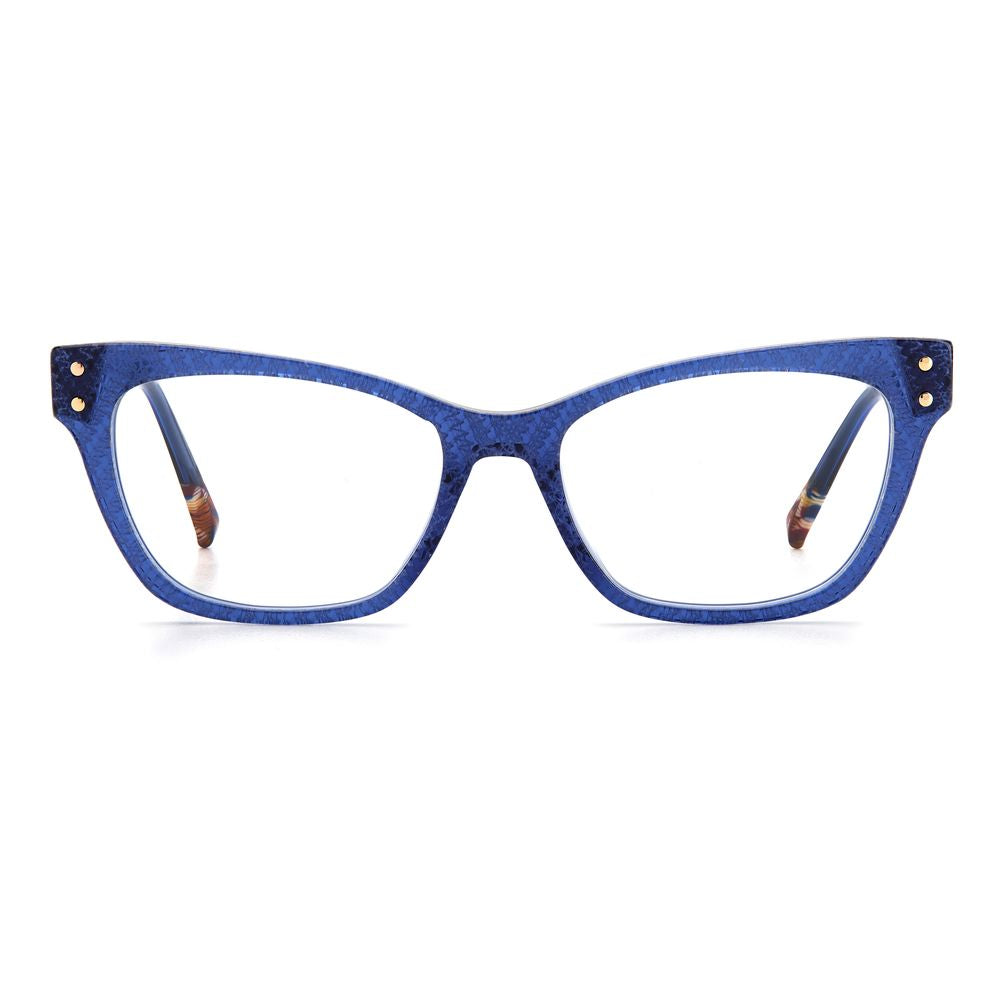 Blaue Brillengestelle aus synthetischem Acetat