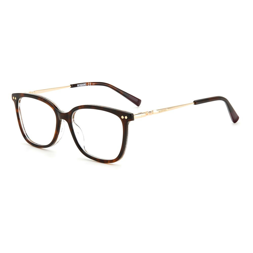 Bicolor Acetate Glasses (Frames)GLASSES MISSONI WOMEN MIS-0085-086 (Lens/Bridge/Temple) 53/15/140 mm.Material: Acetate.Colour: Havana.Measures (Lens/Bridge/Temple): 53/15/140mm..Bicolor Acetate Glasses (Frames)${tagsMissoniAulae Bicolor Acetate Glasses (F