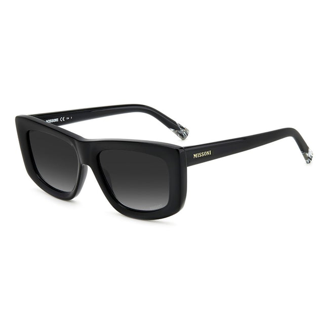 Black Plastic SunglassesSUNGLASSES MISSONI WOMEN MIS0111S807 (Lens/Bridge/Temple) 56/16/145 mm.Material: PLASTIC.Colour: BLACK.Measures (Lens/Bridge/Temple): 56/16/145mm.GREY.GradientBlack Plastic Sunglasses${tagsMissoniAulae Black Plastic Sunglasses Miss