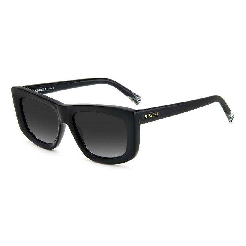 Black Plastic SunglassesSUNGLASSES MISSONI WOMEN MIS0111S807 (Lens/Bridge/Temple) 56/16/145 mm.Material: PLASTIC.Colour: BLACK.Measures (Lens/Bridge/Temple): 56/16/145mm.GREY.GradientBlack Plastic Sunglasses${tagsMissoniAulae Black Plastic Sunglasses Miss
