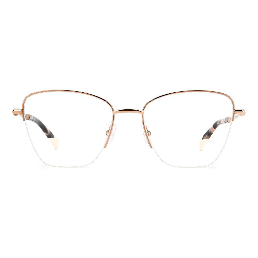 Gold Stainless Steel Glasses (Frames)GLASSES MISSONI WOMEN MIS-0122-DDB (Lens/Bridge/Temple) 53/18/140 mm.Material: Stainless Steel.Colour: Gold Copper.Measures (Lens/Bridge/Temple): 53/18/140mm..Gold Stainless Steel Glasses (Frames)${tagsMissoniAulae Gol