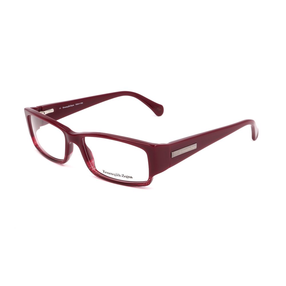 Red Synthetic Glasses Frames with Multicolor Design