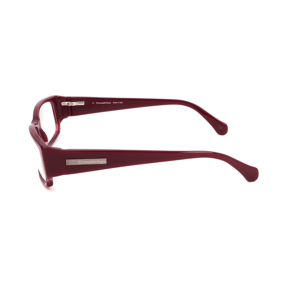 Red Synthetic Glasses Frames with Multicolor Design