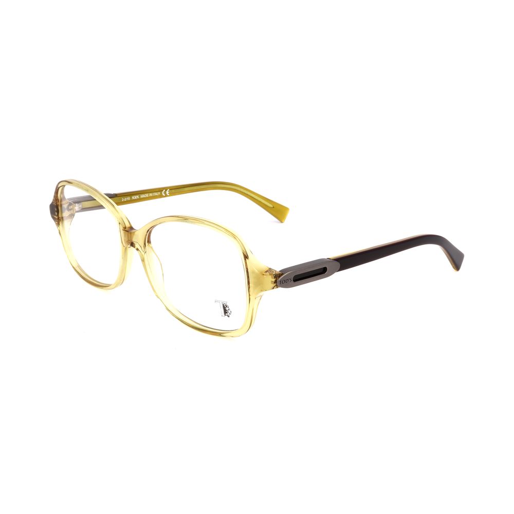 Green Synthetic Bicolor Eyeglass Frames