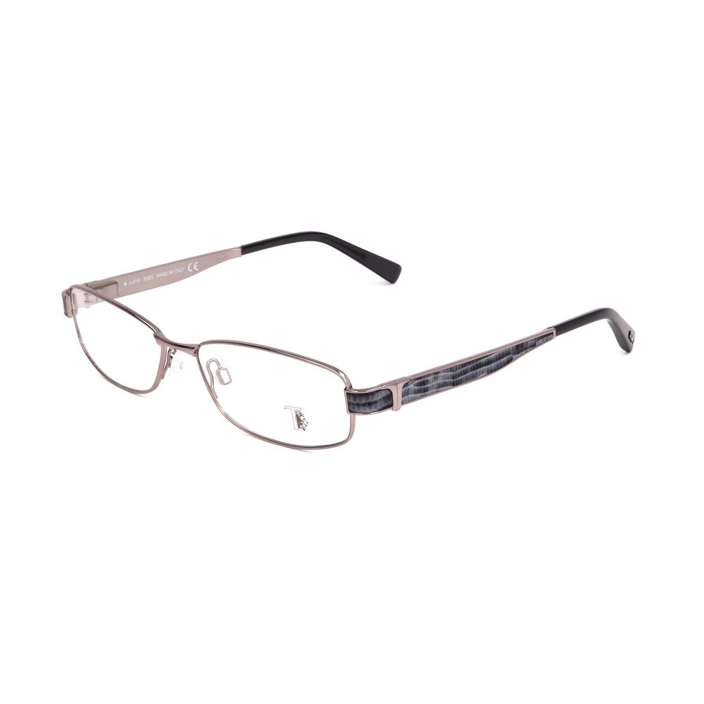 Gray Metal Synthetic Glasses Frames
