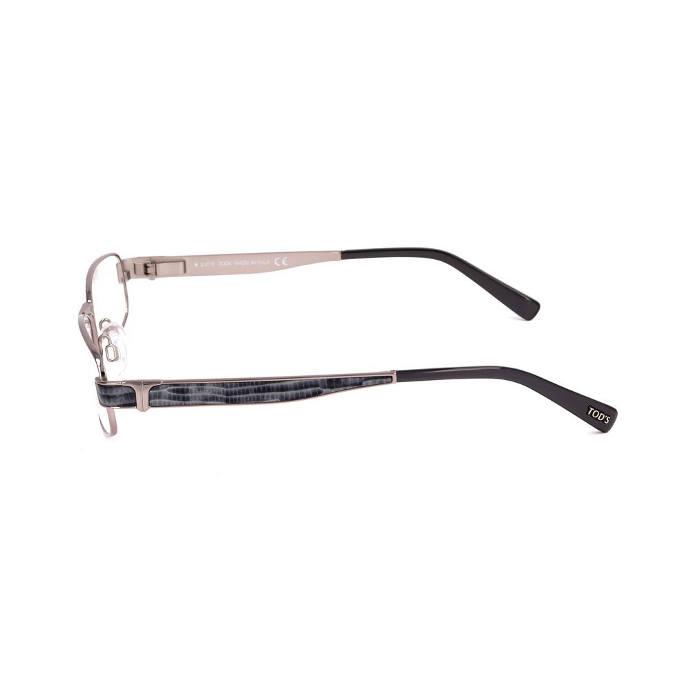 Gray Synthetic Glasses Frames Metal